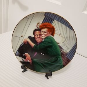 NWOB I Love Lucy "The Big Squeeze" Collectors Plate The Hamilton Collection 1989